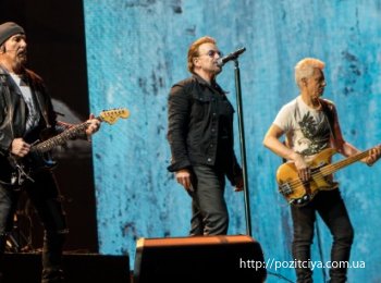 Ирландская рок-группа U2 поддержала Украину