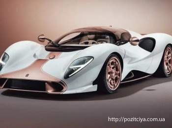 ³�������� ����� De Tomaso ��������� ������ ������� �������� P72